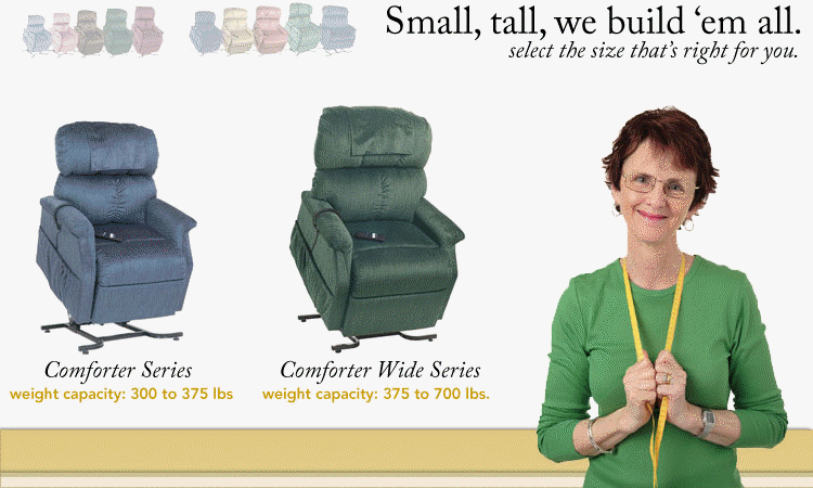 comforter los angeles - LA golden liftchair recliners